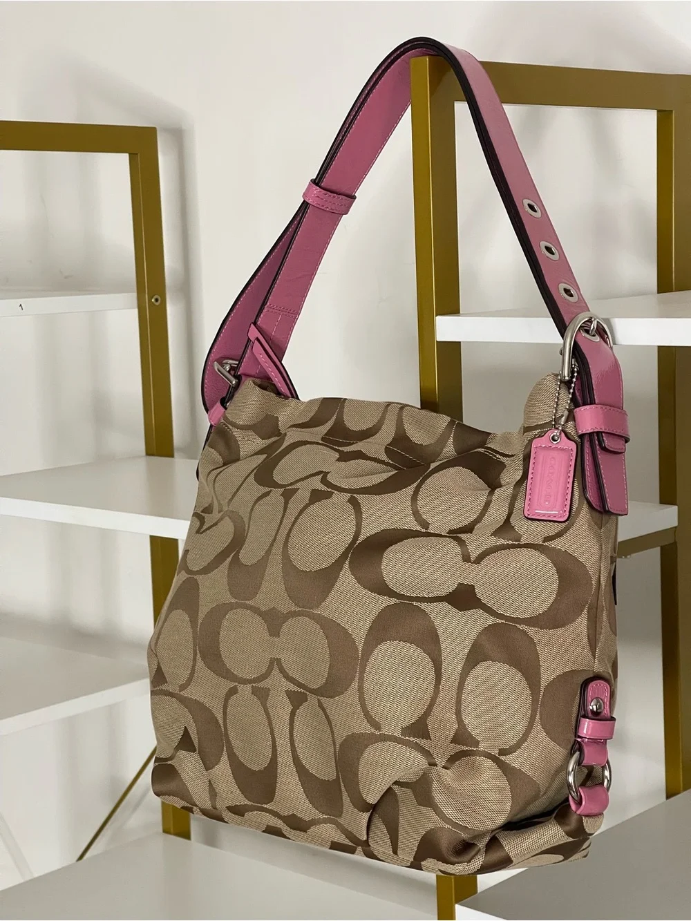 Coach Duffle Hobo Handbag